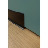 Aluminiowa Listwa przypodłogowa czarna LP80 RAL9005 Creativa 2,5 m